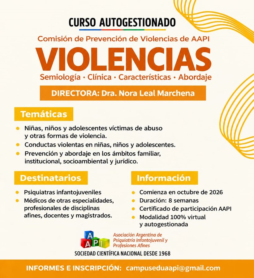 Curso autogestionado Violencias — Comisión de Prevención de Violencias de AAPI