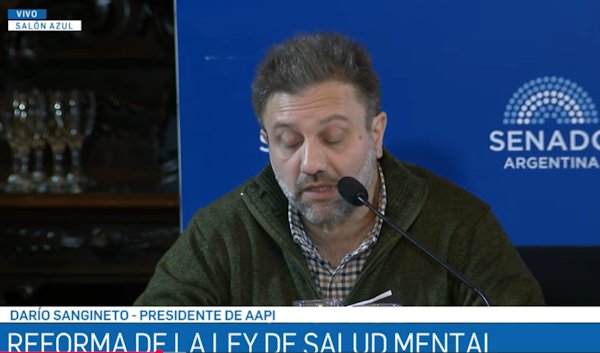 El Dr. Darío Sangineto en el Senado de la Nación
