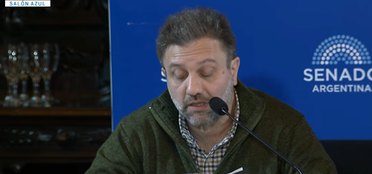 El Dr. Darío Sangineto en el Senado de la Nación