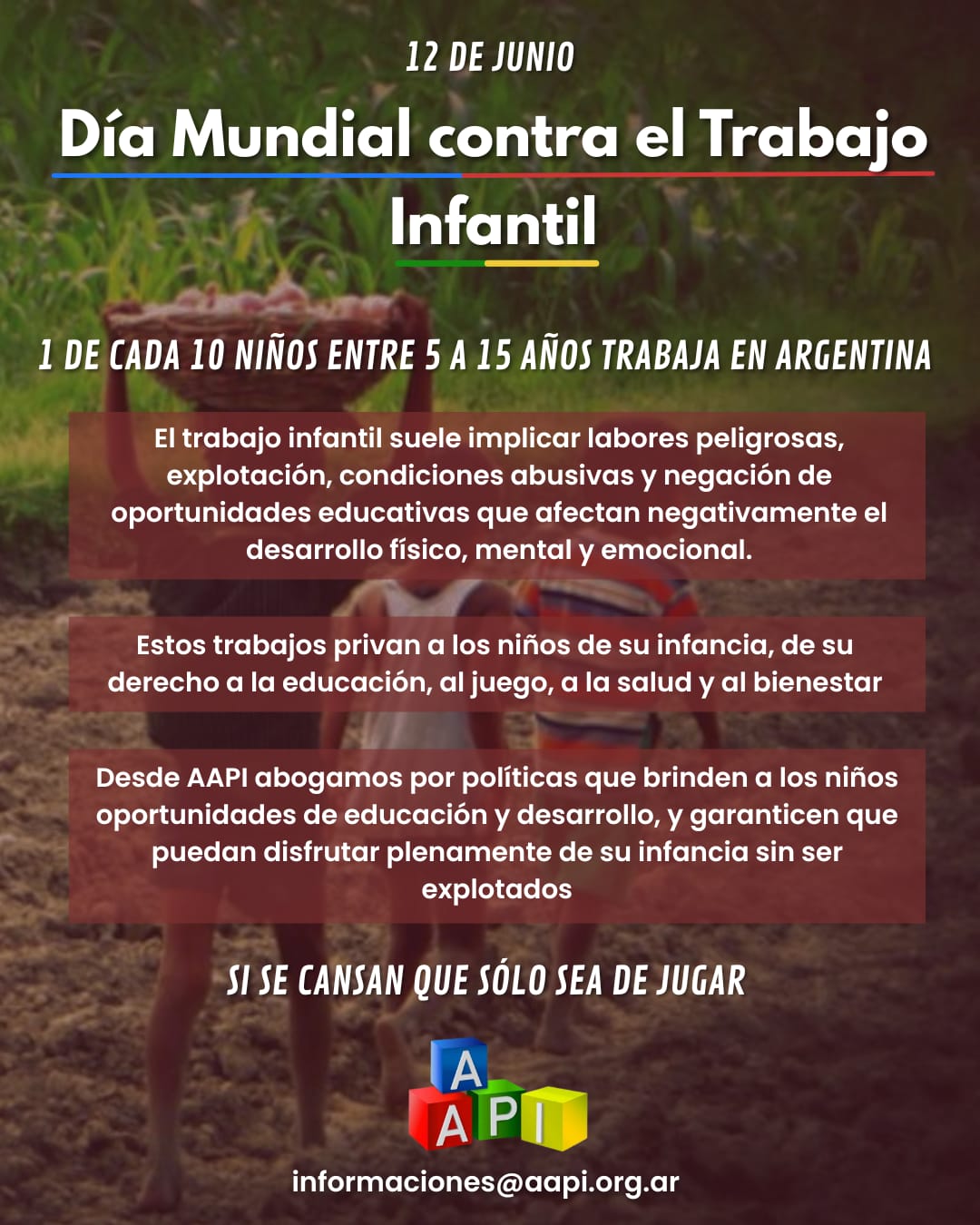 Trabajo Infantil 2026